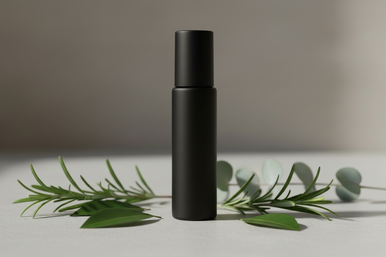 make the white lid matte black, Keep everything else the same 